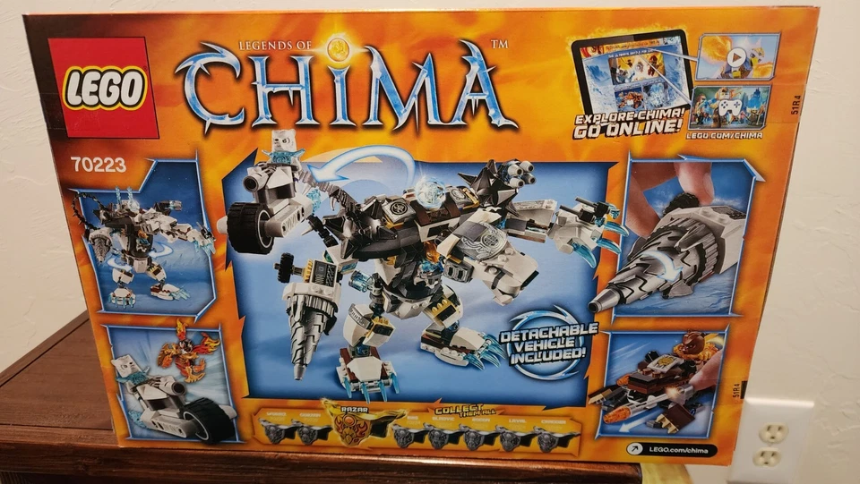 LEGO Legends of Chima Icebite's Claw Driller (70223) NEW! SEALED! - Image 2 of 3