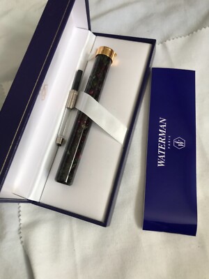 Waterman Lady Agatha Fountain Pen with 18K Medium Nib-Excellent