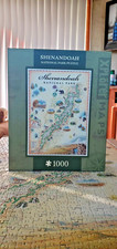 Shenandoah National Park Detailed Map 1000 Piece Jigsaw Puzzle Masterpieces Inc 