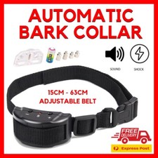 BESTSELLING PETRAINER 853 WARNING-BEEP SHOCK AUTOMATIC ANTIBARK COLLAR 6vBATTERY