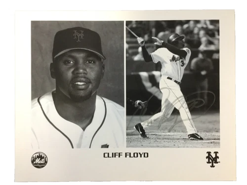 Cliff Floyd MLB Original Autographed Items