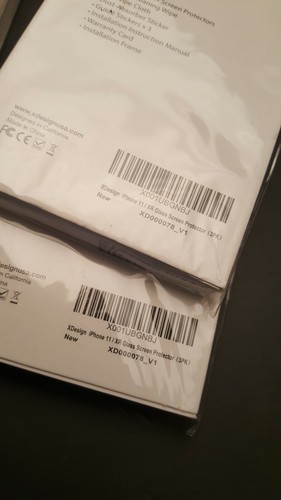 Lot de 13 Protections d'écran iPhone Variété Téléphone "uShield" "Verre" "XDesign" - Photo 4 sur 10