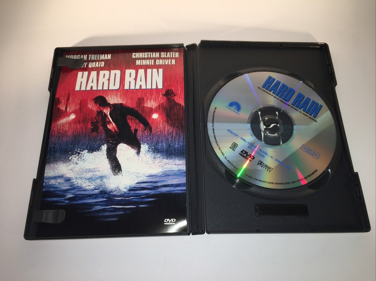 Hard Rain DVD Widescreen 1998 Morgan Freeman Christian