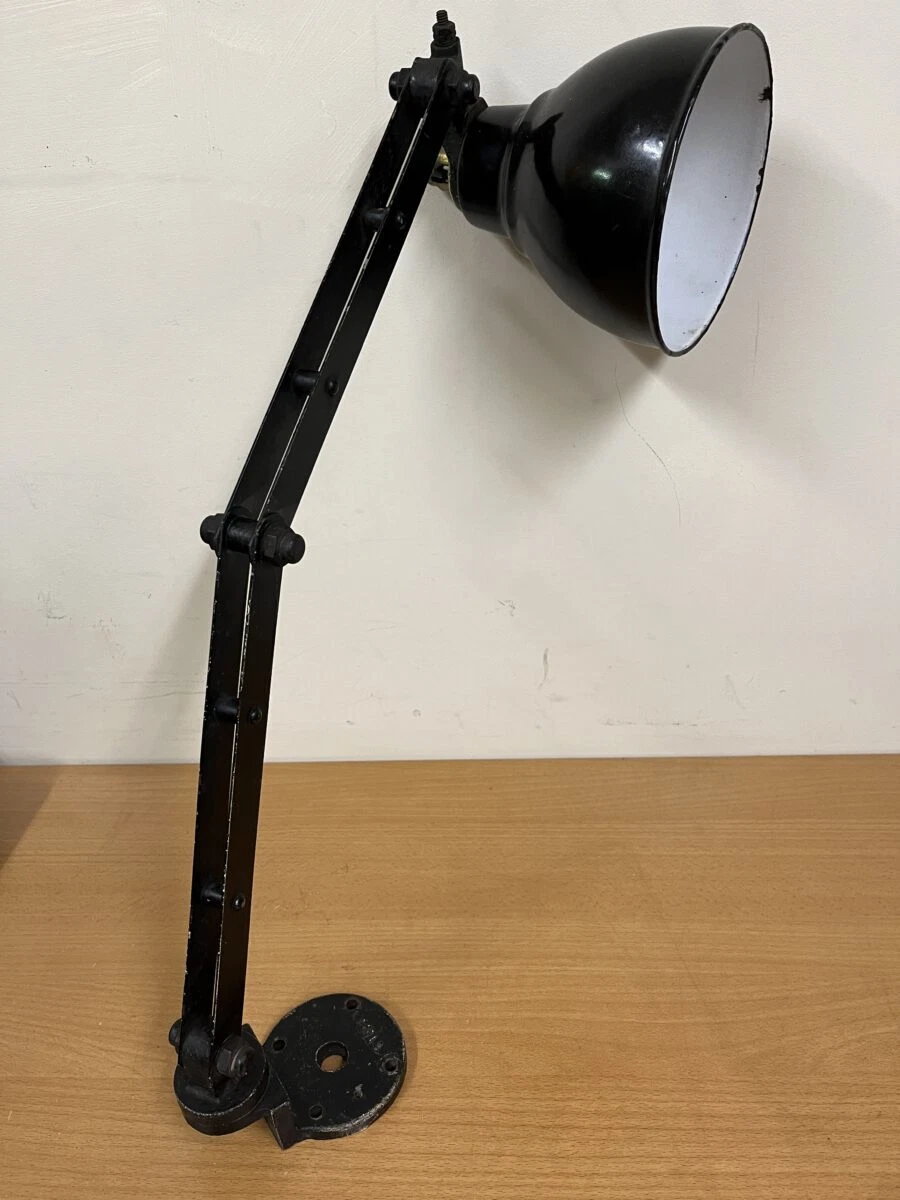 Vintage Engineers Anglepoise Lamp Enamel Shade
