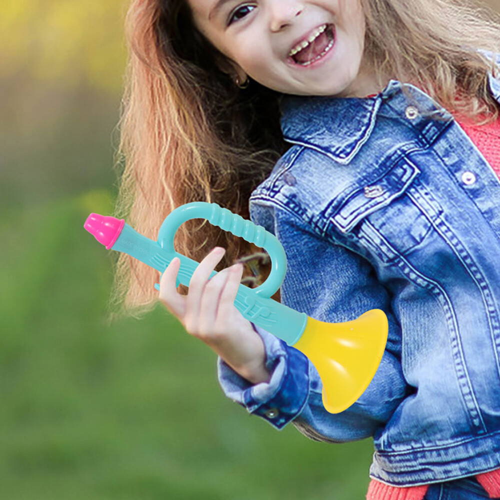 12 Pcs Plastic Trumpet Toy Toddler Soccer Horn Noisemaker Kids eBay