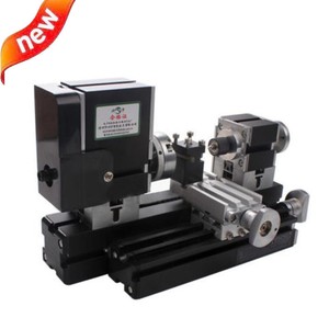 Mini-Metal-Lathe-Soft-Metalworking-Woodworking-DIY-Model-Making-60W-12000rpm