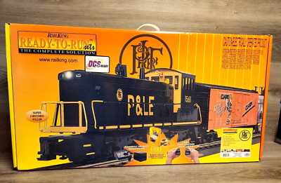 RAILKING Pittsburg & Lake Erie SW-1500 Switcher Train Set 30-4097