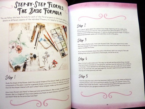 Inking Florals step-by-step guide to creating ink & watercolour dynamic florals - Bild 5 von 12