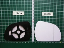 Außenspiegel Spiegelglas Ersatzglas Audi A3 A4 A8 ab 2007-10 Re asph kpl Bhzt