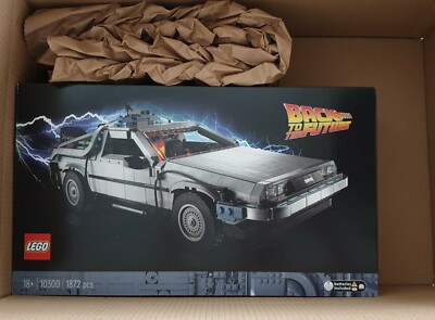 MISB Lego Creator Expert 10300 DeLorean DMC-12 Zurück in die Zukunft NEU OVP 