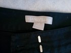 Janeville Wide Leg Cropped Capri Pants in Black, Women's Size 4P Petite — photo 4