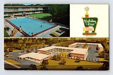Postcard Florida Orlando FL Holiday Inn Hotel Multi View 1960s Unposted Chrome
