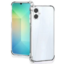For Samsung Galaxy A06 Phone Case Clear Protective Skin Soft Back TPU Slim Cover