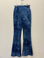 Blue Velvet Bell bottom Pants Size XSmall