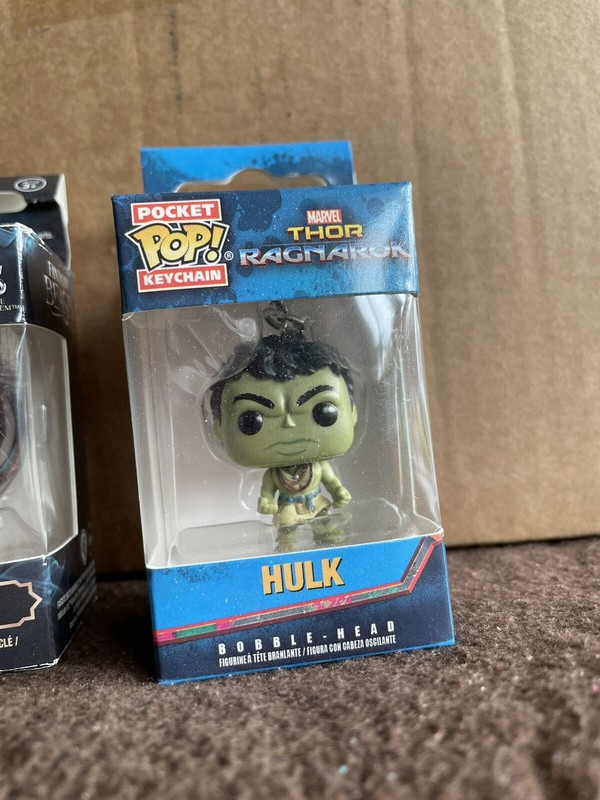Disney Pop Keychain +Hulk @new In Box