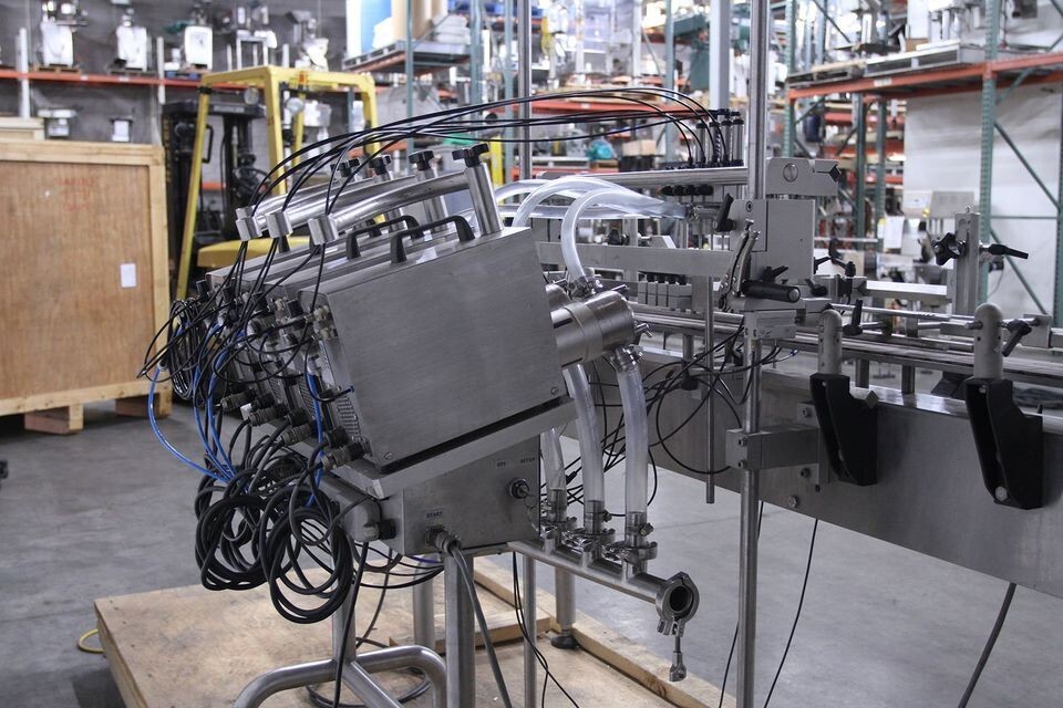 Kalish Fillit inline four head gear pump liquid filling system | eBay