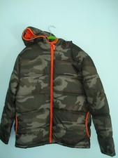 FADED GLORY Boy's Soft Shell Full Zip Hooded Jacket XL18 fits 12/14