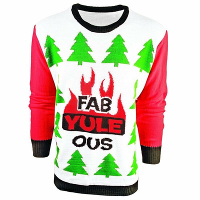 Classic Adult Fab-Yule-Ous Ugly Sweater