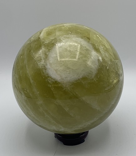 Citrine *HUGE* Gem Quality Yellow Sphere 6.5” Diameter With Stand *AMAZING* - Picture 3 of 12