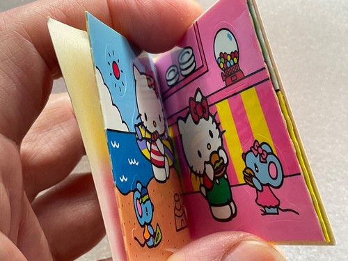 VTG 1990s Sanrio Mini Sticker Book Lot of 4 Kitty Keroppi Pochacco Heart 1993 - Picture 18 of 20