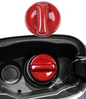 1x Red Real Dry Carbon Fiber Gas Fuel Tank Cap Cover Fits W463 W464 G550 G55 G63