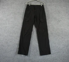 Propper Pants Mens 30 Black Cargo Rip Stop Tactical Summer Weight Stretch 30x34