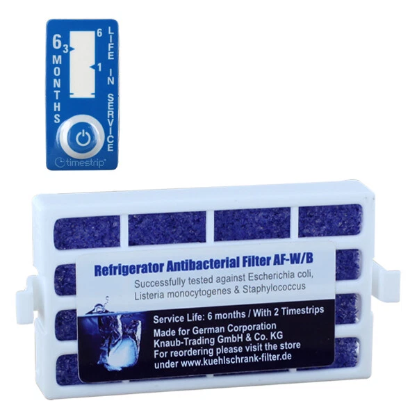 FILTRONIX (37,91€/1Stk) 6 Antibakterien Filter AF-W/B kompatibel mit Whirlpool / Bauknecht