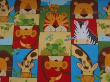 Fabric Baby ANIMAL BY Fabric Tradition 2009s 44" X 46" No:157