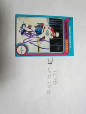 1979 1980 Robert Picard Signed Hockey Card JSA Auction Certified 
