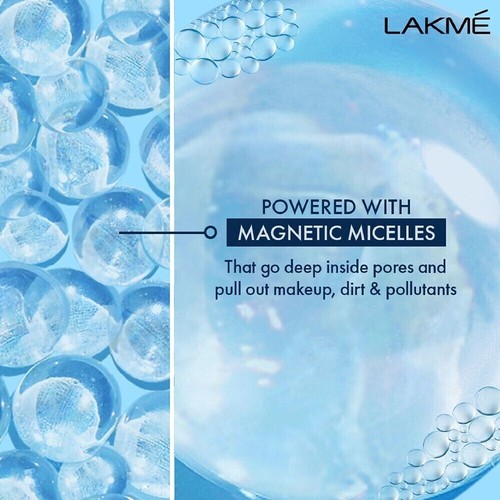 Lakme Micellar Pure Facewash For Deep Pore Cleanse - 50gm - Picture 4 of 9