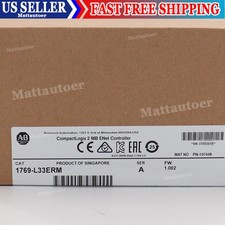 AB 1769-L33ERM NEWCompactLogix 2 MB Motion Controller US Free Tax For VIP DHL