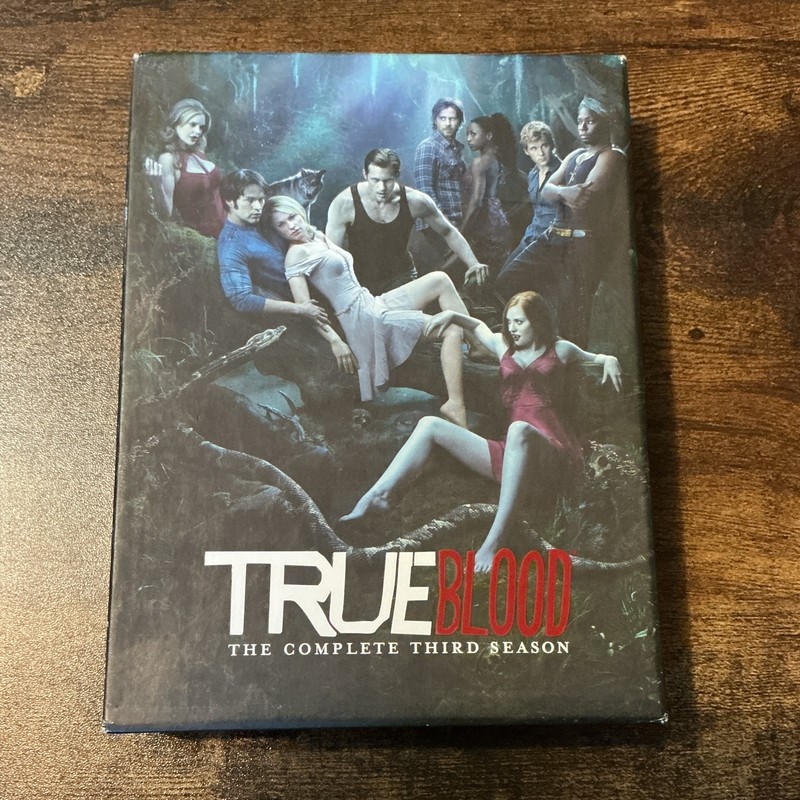 True Blood Complete Third Season 3 TV Series DVD Box Set Cardboard Sleeve