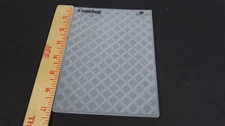 Cuttlebug Provo Craft Embossing Folder Diamond Squares