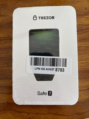 New Sealed Trezor Safe 7 Crypto Hardware Wallet USB Mining