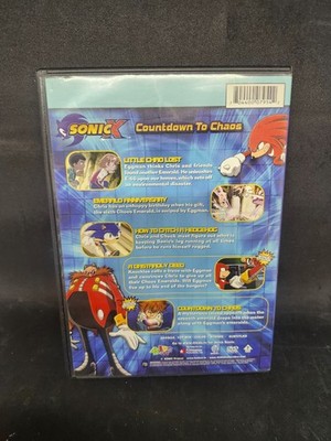 Sonic X Vol 6 Countdown To Chaos DVD 4Kids TV Funimation Anime W