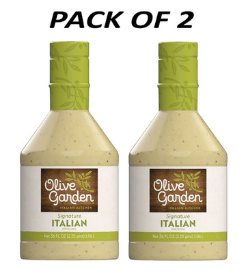 Olive Garden Italian Dressing Family Size, 36 fl oz Pack of 2