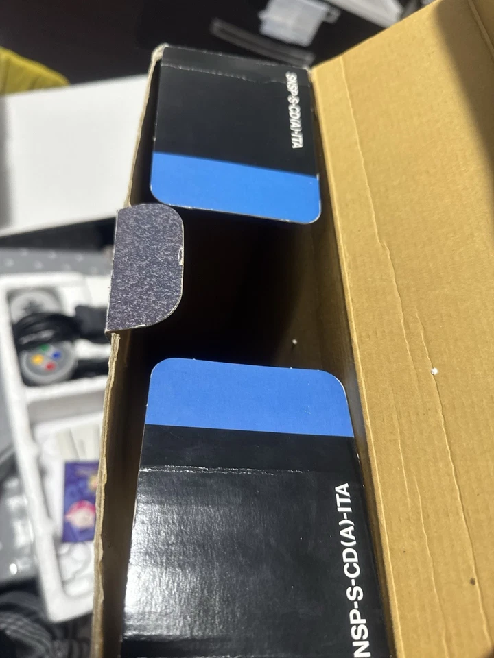 Nintendo Super Nintendo 16-Bit Console -boxata Boxing Vintage Rara Da Collezione - Immagine 4 di 4