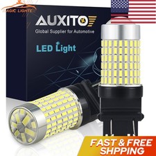 AUXITO 3157 SMD LED Reverse Backup Light Bulbs 6000K White 3000LM Super Bright