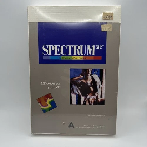 Spectrum 512 by Antic Publishing Inc; Atari ST Disk; Sealed NOS New