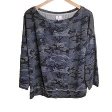 Sundry Camo Print Sweatshirt Size Medium