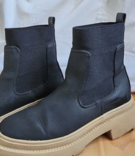 Kangol Chelsea Boots 23.5 cm Black Leather Size 3.5 – 4 UK