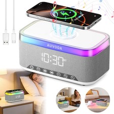 Radiowecker Uhrenradio Fernbedienung Wireless Auto Dimming Für Altere Menschen