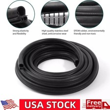 9.84ft Rubber Seal Weather Strip Car Door Window Lock Trunk Hood Edge Trim Black
