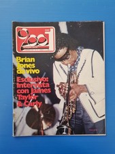 Ciao 2001 31-1973 + Poster Brian Jones-Miles Davis-John Mc Laughlin-Keith