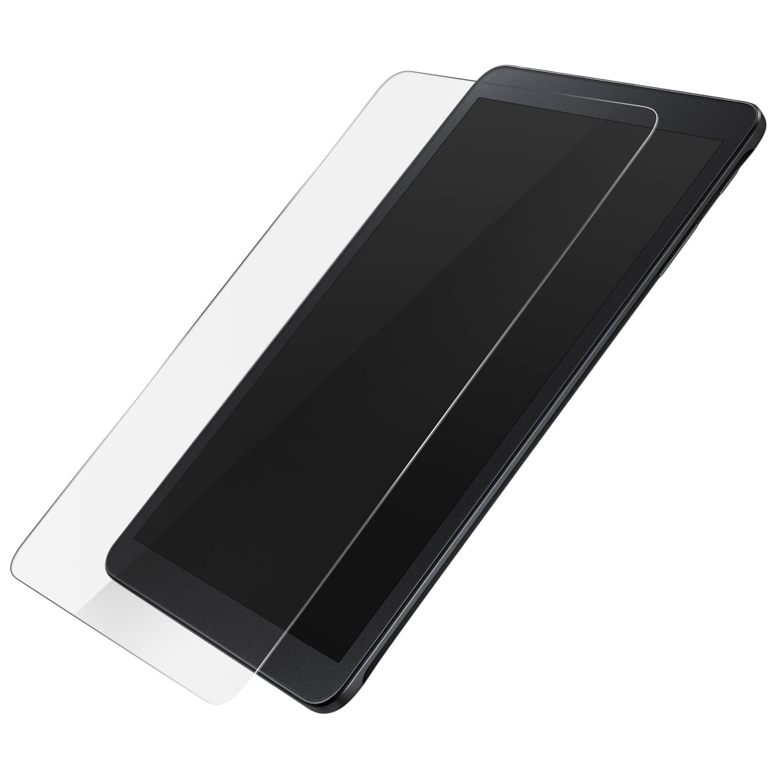 Vitre verre trempé 9H universel 10 pouces film protection écran ultra fin 0.33 mm
