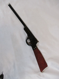 Vintage Frandine Model C Rubber Band Repeater (4 Shot) Toy Rifle Works