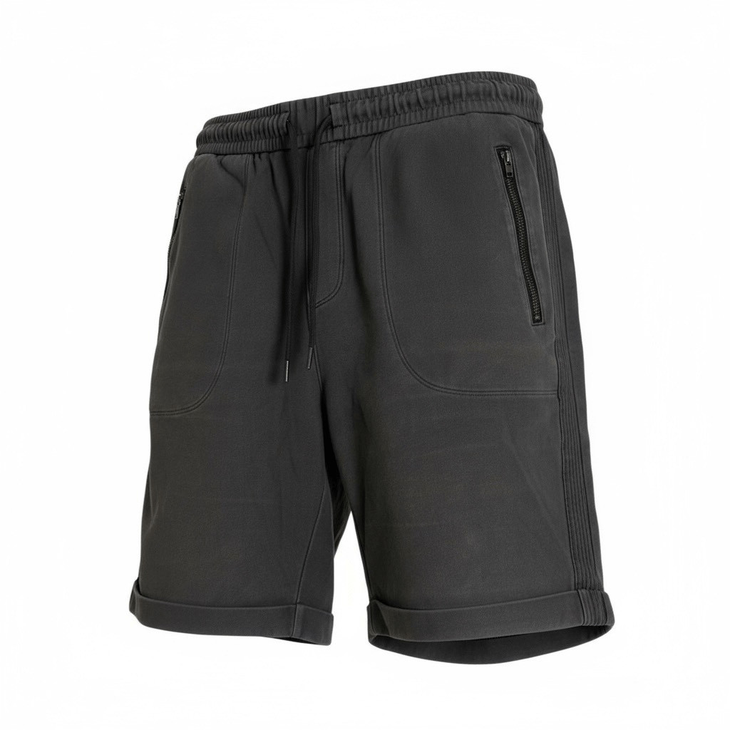 Athleta Canvas Drawstring Performance Sweatshorts… - image 1