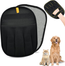Pet Hair Removal Glove for Cats  Dogs, Upgrade 5-Finger Magic Brush Pet Hair Re