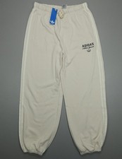 Adidas Originals Women's GFX Sweatpants Size M "Wonder White" Joggers NWT KF2315