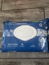 McKesson BEST Washcloth Wipes for Adults, Scented 1 Pack, 96 /Pack Disposable